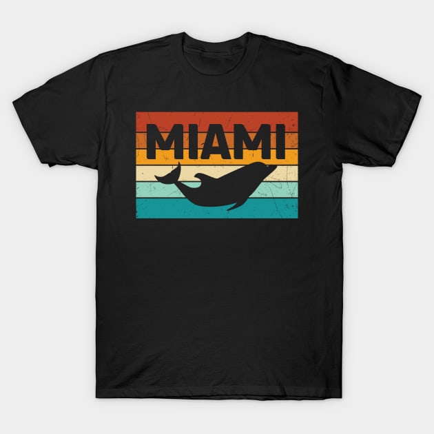 Football-Fans Miami T-Shirt by Kuantiel